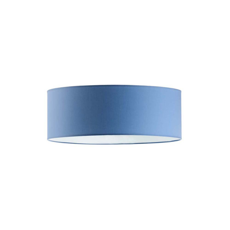 Audrionna Flush Mount, Blue, 15cm H x 30cm W x 30cm D