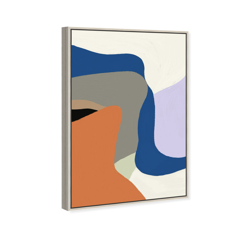 All Together II Print by Oliver Gal, 31"H x 46"W, Silver Floater Frame