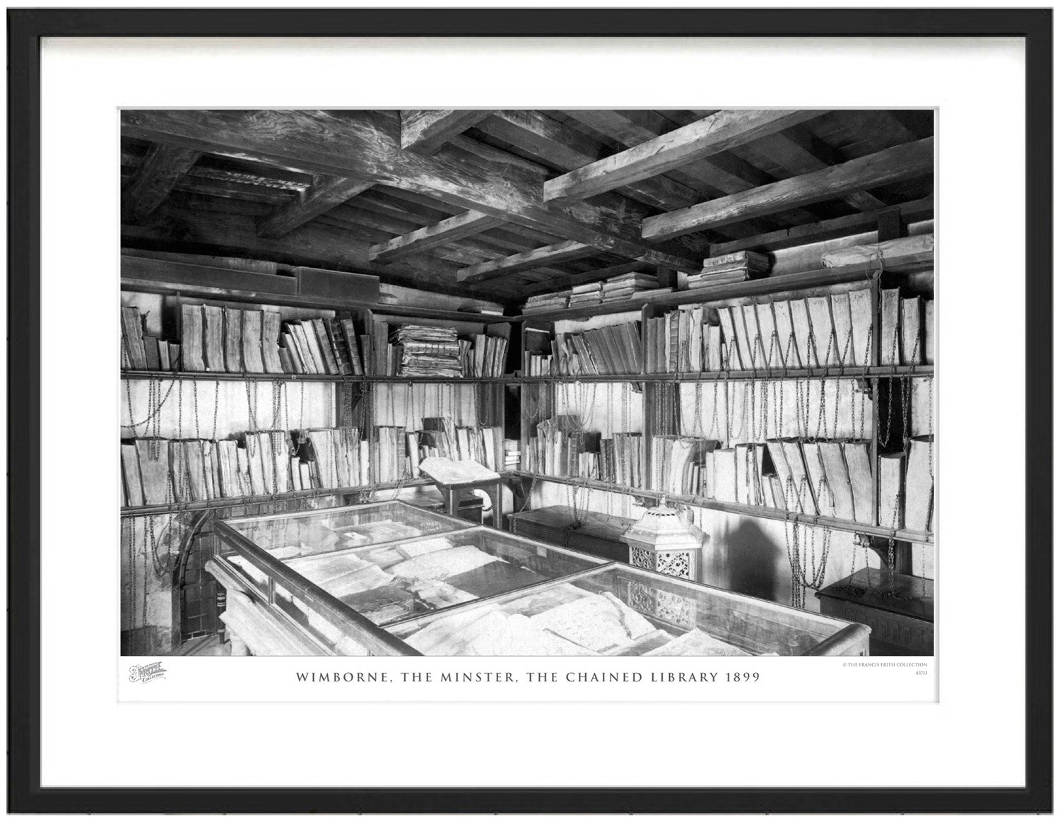The Francis Frith Collection 'Wimborne, the Minster, the Chained ...