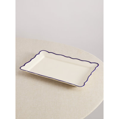 Jane Handpainted Rectangular Platter