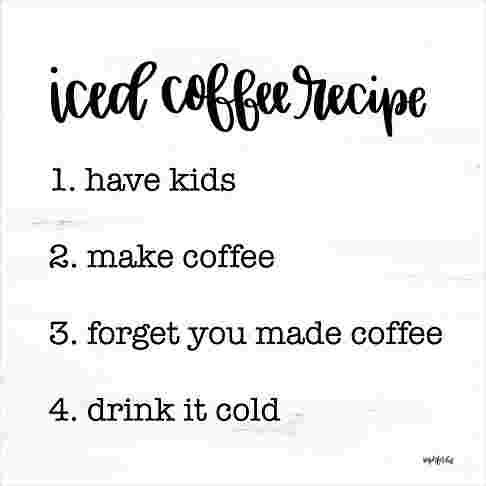 Recette de café glacé, L 12 po x H 12 po