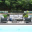 Arlend 5 Piece Sofa Seating Group With  Removable  Olefin Cushions