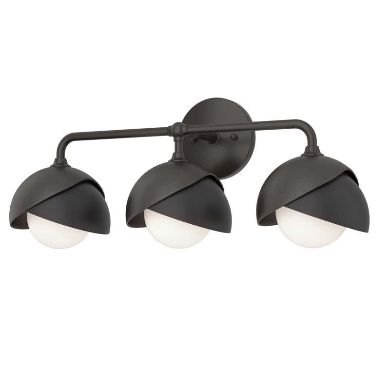 Brooklyn 3 - Light 9.2" Height Dimmable Vanity Light, Oil Rubbed Bronze, Black