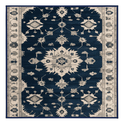 Machine Washable Overdyed Gray Area Rug