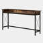 Table basse avec prise électrique