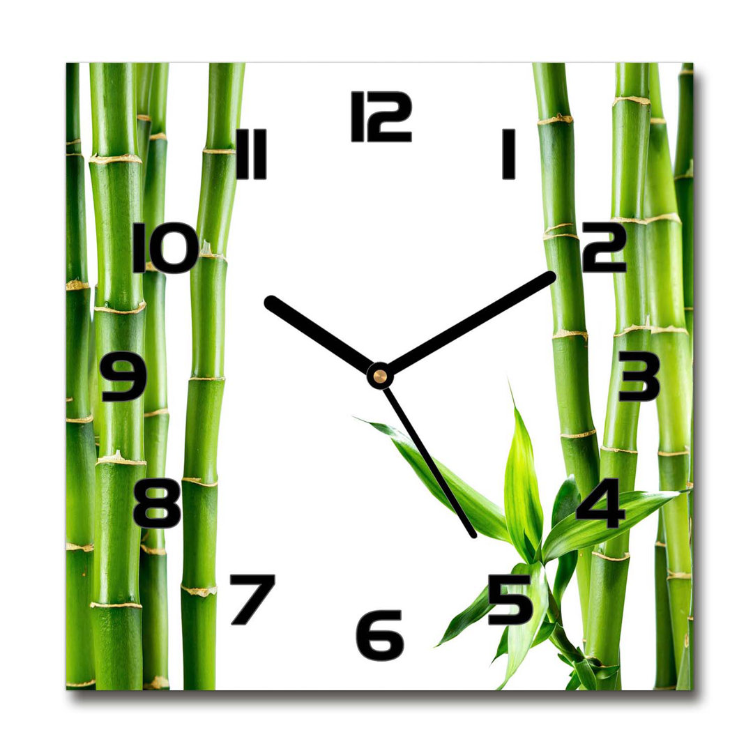 Analoge Wanduhr Bamboo 60 cm Geräuschlos