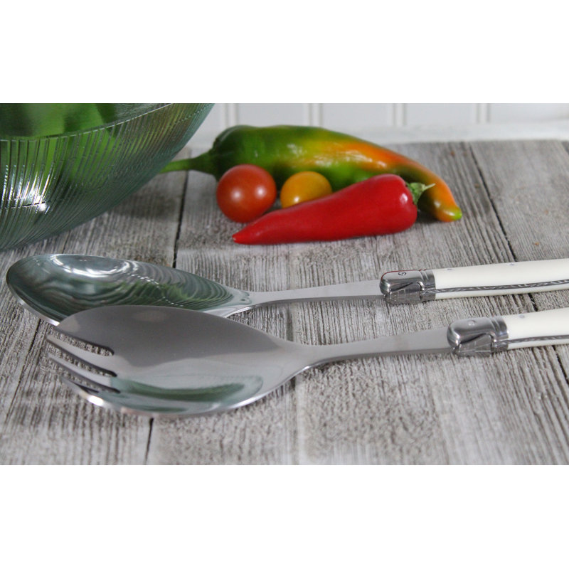 Ensemble de 2 assiettes à salade Hixon Laguiole