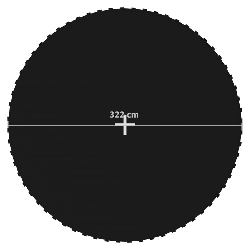 Jumping Surface for 366cm Trampoline for 13.7cm Springs