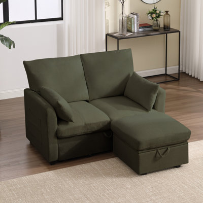 Meilahni Upholstered 102.4'' Loveseat