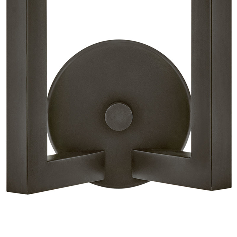 Bronsyn Candle Wall Light, Black Oxide