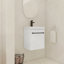 Meuble-lavabo flottant mural avec évier en céramique-715614101-715614103