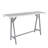 Spark Teaming Table, 72x20" Rectangular Worksurface, 42"H Silver Base-97502395-97502396