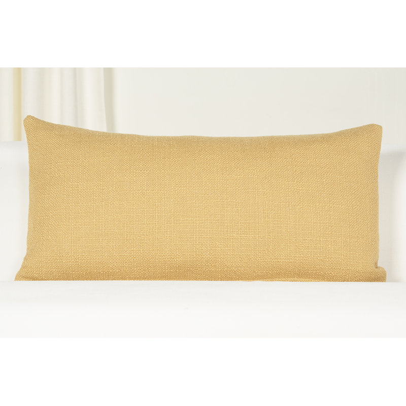 Coussin Birch Lane Coolidge, Feather, Jaune
