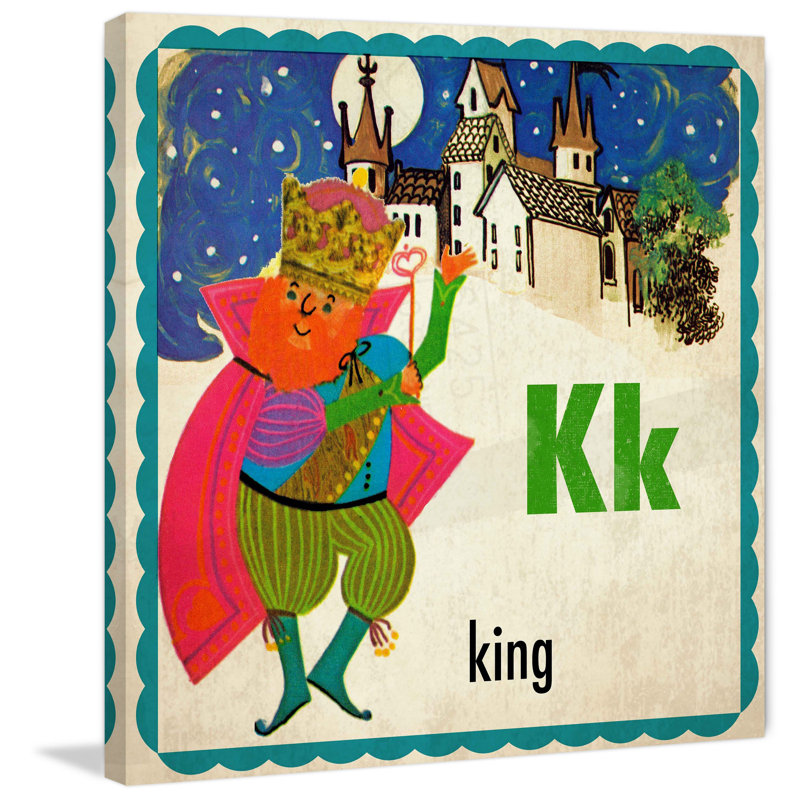 King - Wrapped Canvas Print, 81cm H x 81cm W