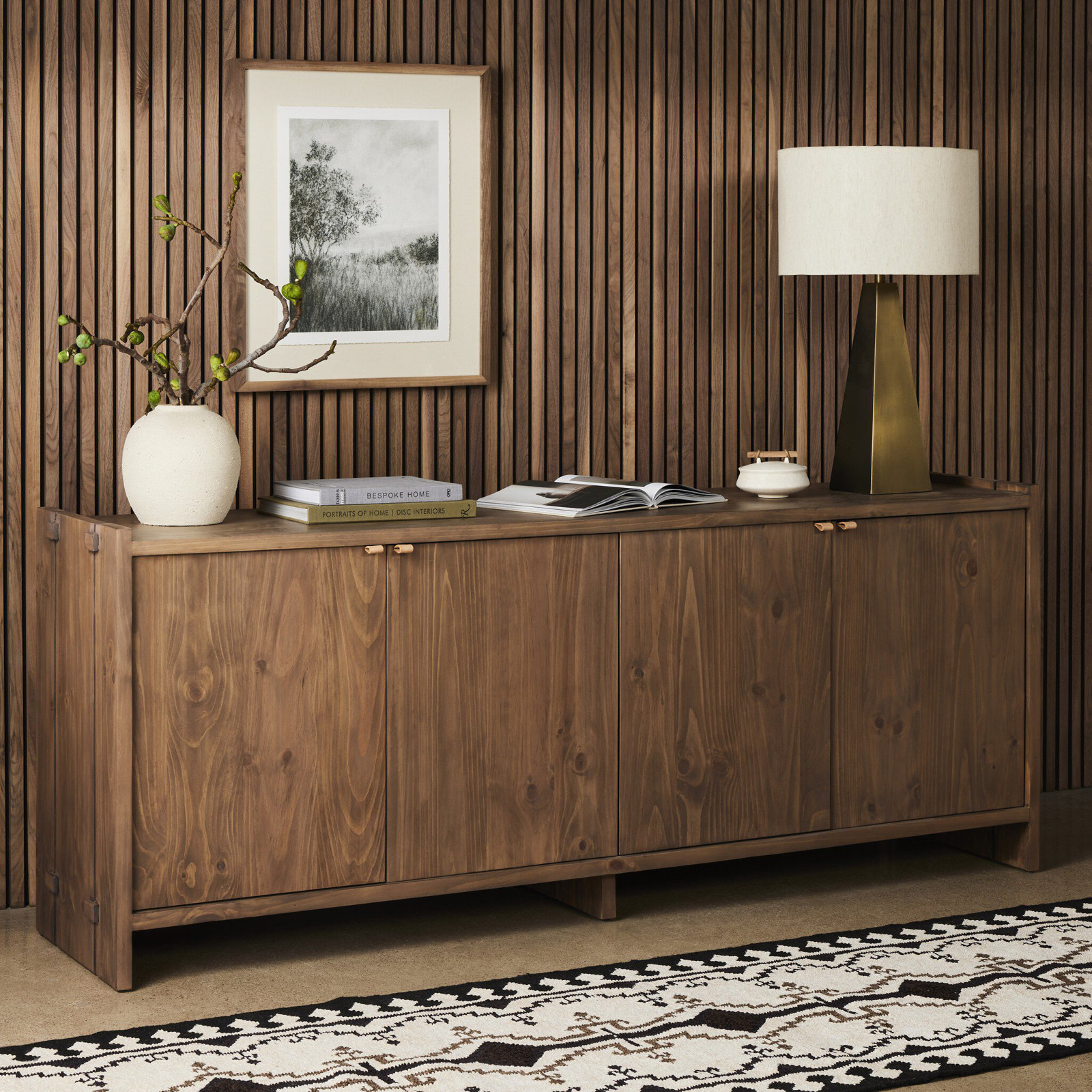 Loats 78'' Sideboard, Brown