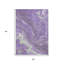 Tapis d'intérieur lavable abstrait vert menthe et ivoire 5 pi x 8 pi