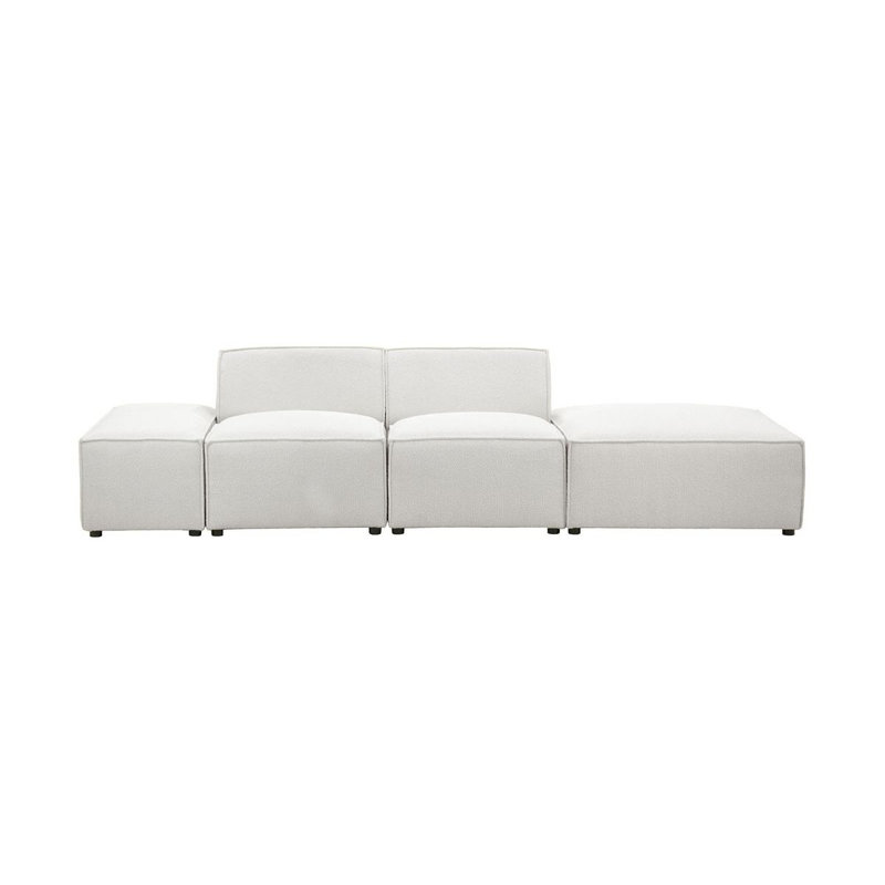 Ridaan 4 Seater Sofa, White