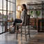 Chaise de comptoir Ance (ensemble de 4)-593930885