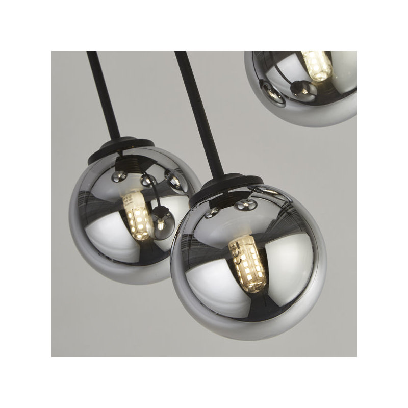 Glass Semi Flush Mount