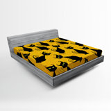 Microfiber Patterned Fitted Sheet