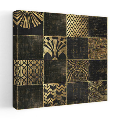 Art Deco I Abstract Geometric Vintage Art