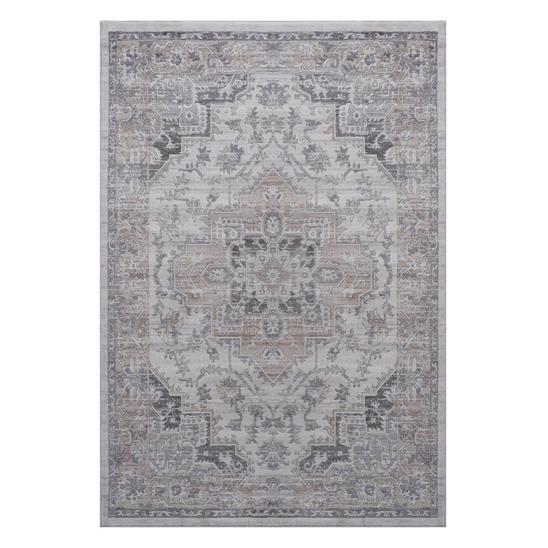 8X10 Area Rug - Non-Shedding, Stain , Creates Cozy Bedroom, Living Room, Dining Room Atmosphere Non-Shedding Enhances