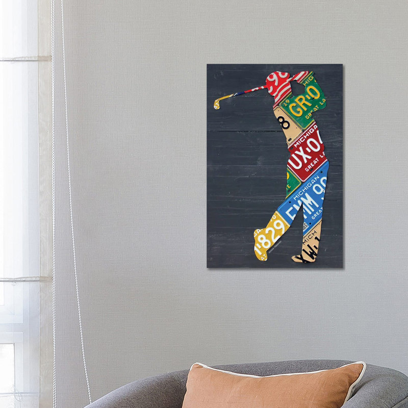 1 Piece Wall Art on Canvas, 66.04cm H x 45.72cm W x 1.91cm D, Wrapped Canvas