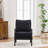 Accent Chair With Turned Wood And Solid Frame-1731412535