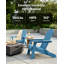 Ensemble de 2 chaises Adirondack pliantes pour patio, chaise pliante Adirondack-985670053