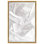 «Thick White Texture II», art mural blanc sur toile 