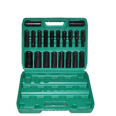 20pcs 1/2-Inch Drive Electric Wrench Socket Set