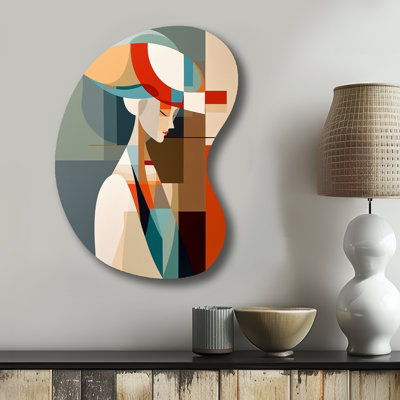 Art féminin, art déco IV - femme à forme irrégulière