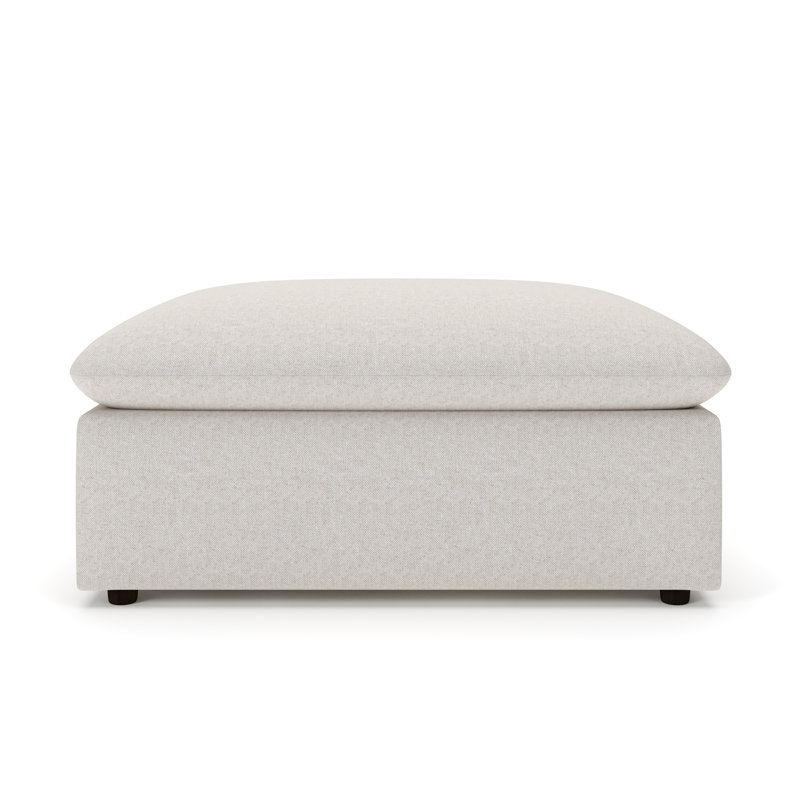 Remy 41" Ottoman, Macarena Light Gray