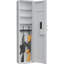 53" Passwod Touch Panel In-wall Safe,hidden Wall Gun Safe For Rifles With Adjustable Shelves,assembled Storage Multifunctional Wall Safe For Firearm And Valuables (white-digital)