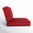 Lani Sunbrella® 28.5" Outdoor Lounge Chair Seat/Back Cushion-1365024936