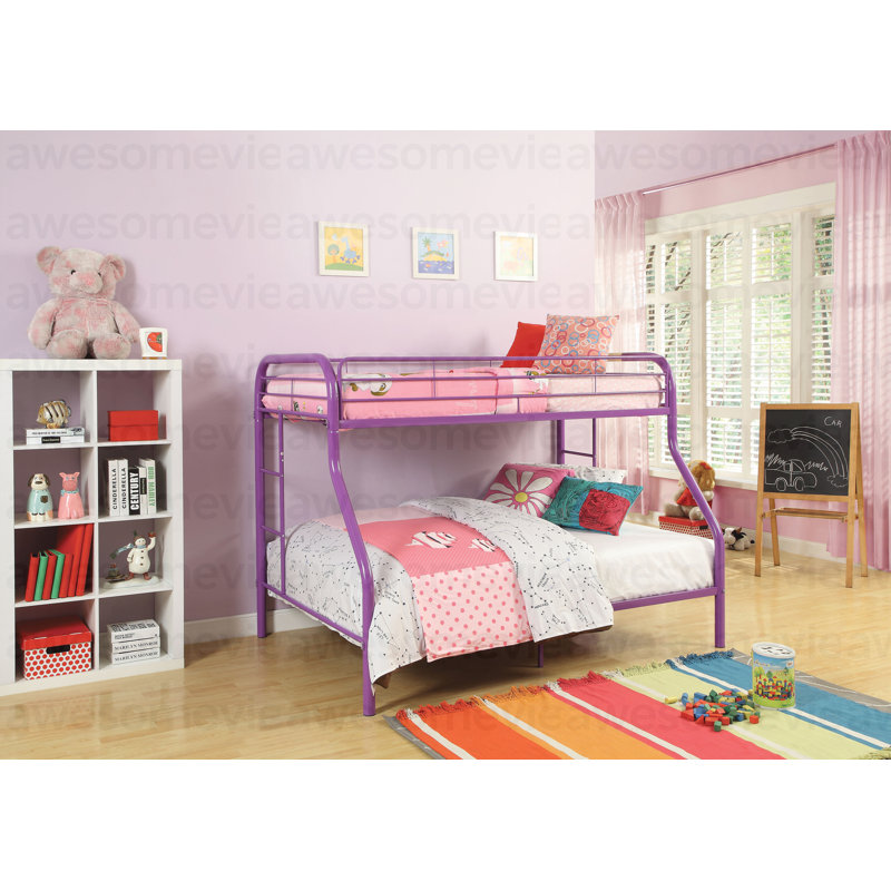 Modern Bunk Bed, Purple