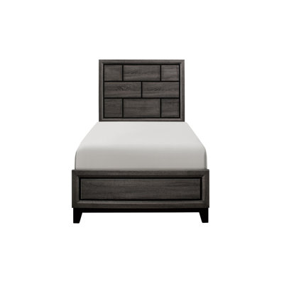 Brincken Wood Platform Bedroom Set Twin 3 Piece: Bed, 2 Nightstands by Millwood Pines