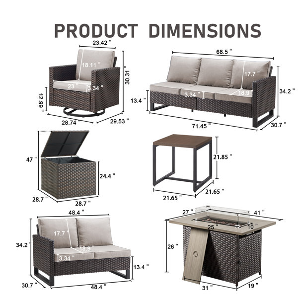 Dimensions du produit