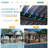 24 Ft. W X 12 Ft. D Louvered Pergola With Louvered Roof  For Decks, Gardens And Backyards-110697268