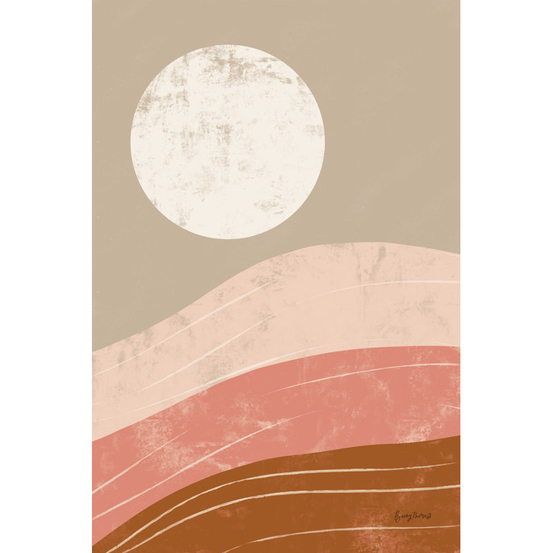 Desert Sunrise I - impression sur toile tendue, H 18 po x l 12 po, Non, Toile tendue