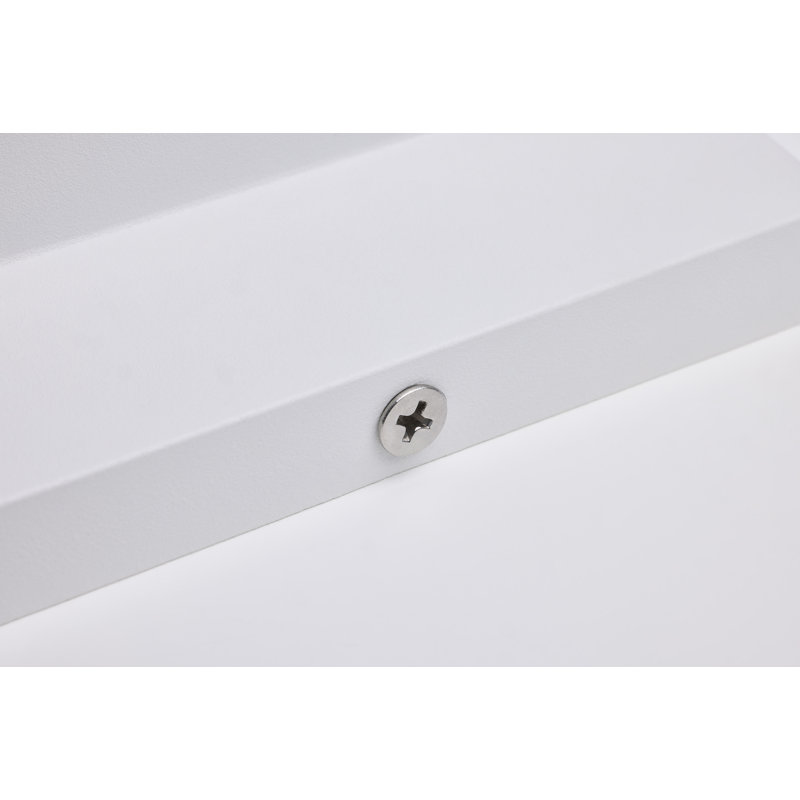 Grande applique murale 20 watts 3K / 4K / 5K CCT 1 lumière à installation vers le haut ou vers le bas finition blanche 120-277 Volt