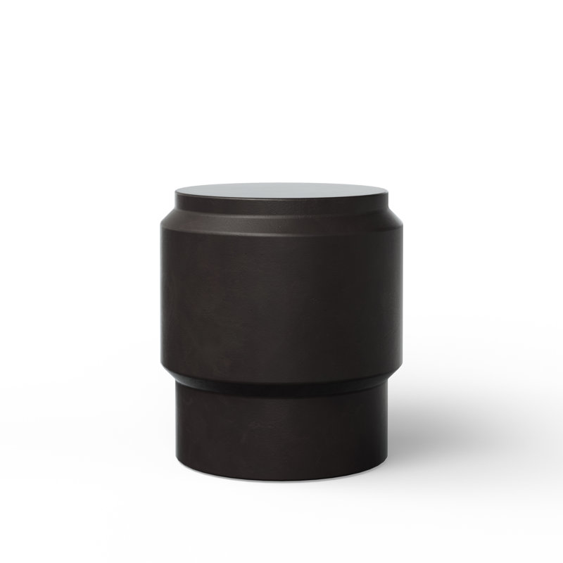Tabouret d'appoint Cassis, Brun lave