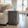 Yoji Solid Wood 3 - Drawer End Table and Built-In Outlets