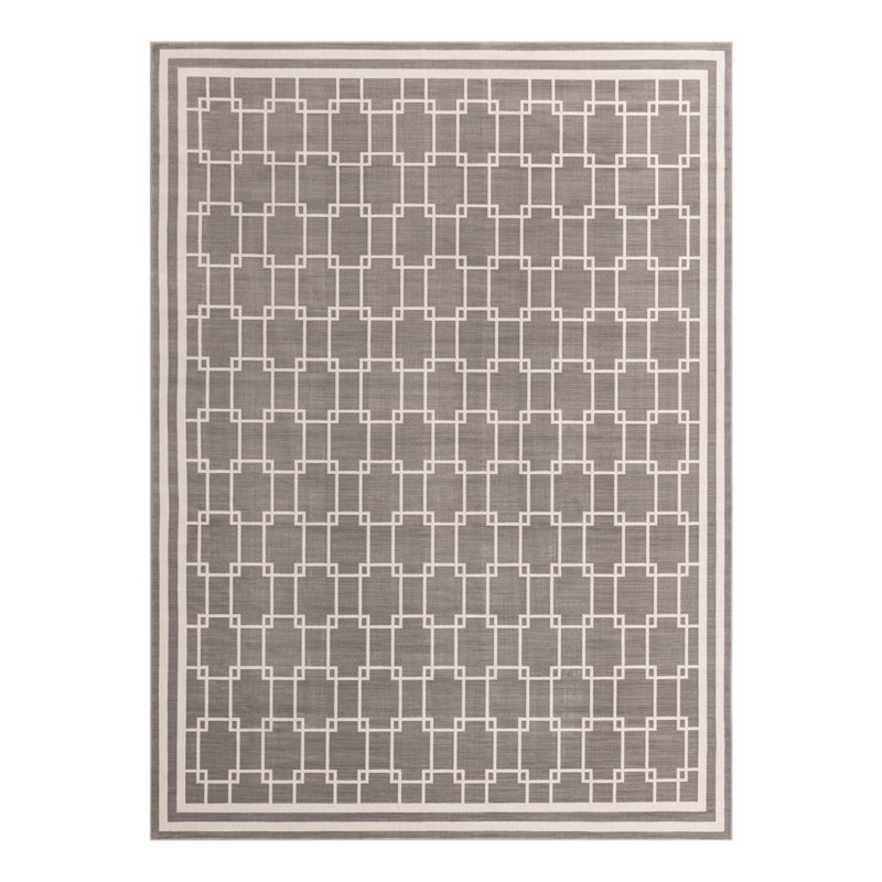 Jill Zarin Metropolitan Uptown Rug Gray, Rectangle 9' x 12'