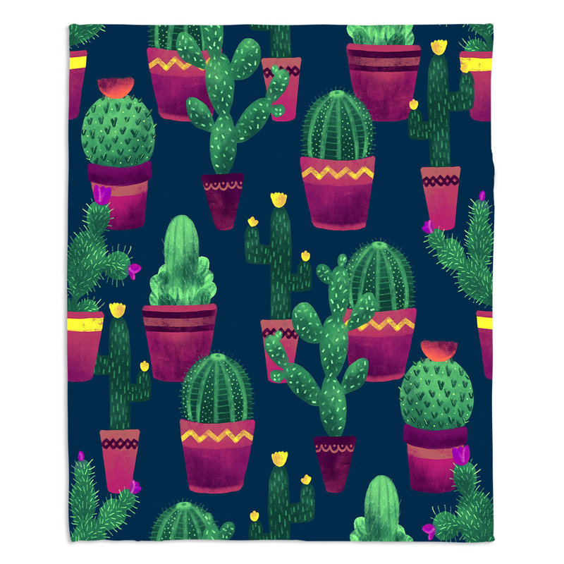Couverture Cacti, 68 po x 80 po