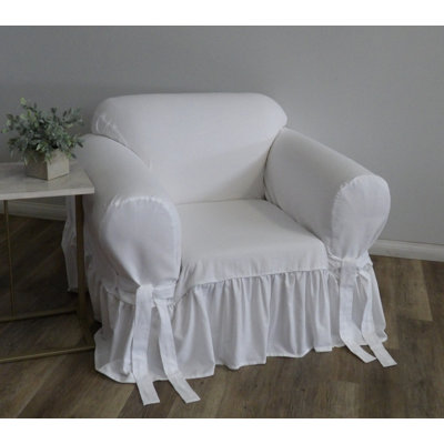 Housse pour fauteuil à coussins carrés/rectangulaires