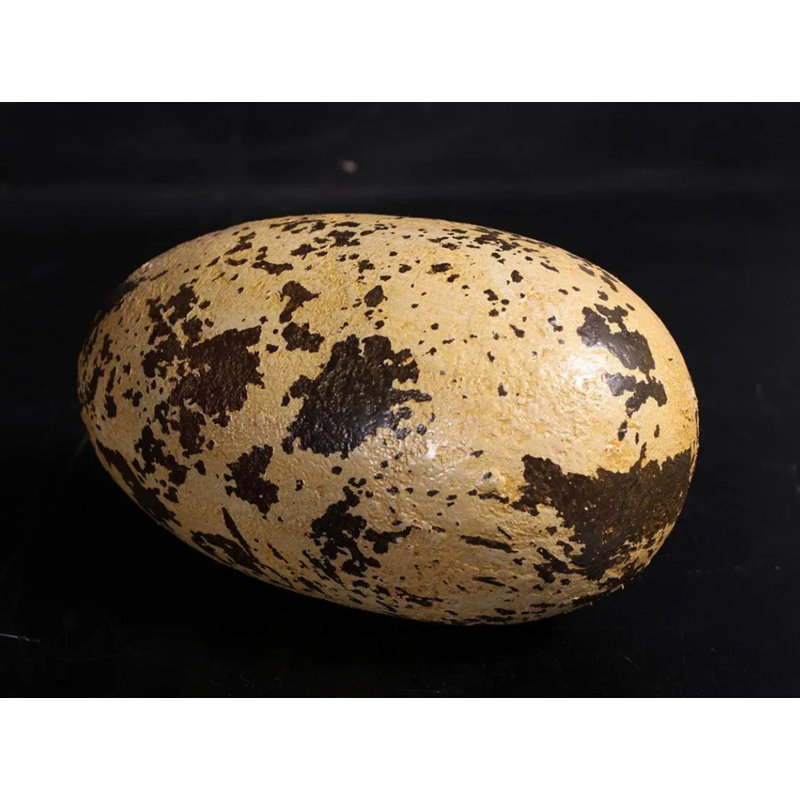 Small Theropod Dinosaur Egg Life Size Statue