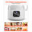8-in-1 Nut Milk Maker, 34 oz Soy Milk Maker with 200W Blending, for Homemade Oat, Nut, Soy, Juice, Milkshake, Rice Cereal, Plant-Based Beverages with Self-Cleaning, Boil Water, 12-Hour Delay