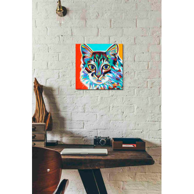 «Dramatic Cats II», impression sur toile tendue