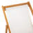 Solid Eucalyptus Wood Folding Deck Chair